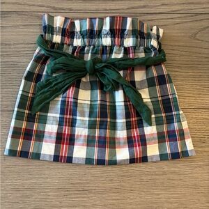 TBBC plaid skirt
